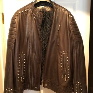 Just Cavalli - Men's Jacket - Black - Goat Skin